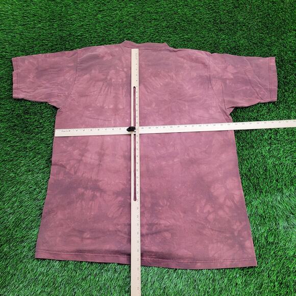 Vintage 1997 Native-American Shirt XL 25x31 Red Dreamcatcher - Picture 3 of 13